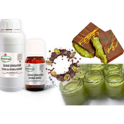 DUBAİ ÇİKOLATASI 2 Lİ SET (100 GR RENKLENDİRİCİ VE 20 ML AROMA VERİCİ)