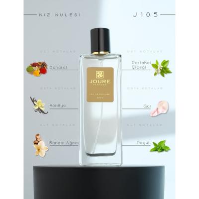 JOURE J105 PARFÜM - AFRODİZYAK ETKİLİ TATLI BAHARATLAR VANİLYA PUDRALI KOKULU 50ML KALICI KADIN PARFÜM