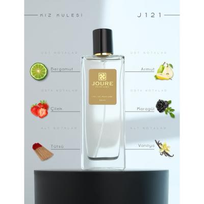 JOURE J121 - TATLI MEYVELİ KARAMEL VANİLYA KOKULU 50ML KALICI EDP KADIN PARFÜM