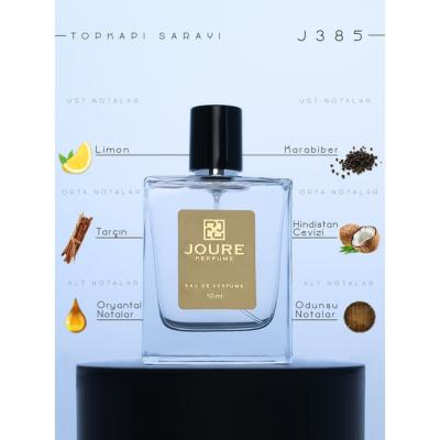 JOURE J385 - ORYANTAL BAHARATLI ODUNSU KOKULU 50ML ÇOK KALICI ERKEK PARFÜM
