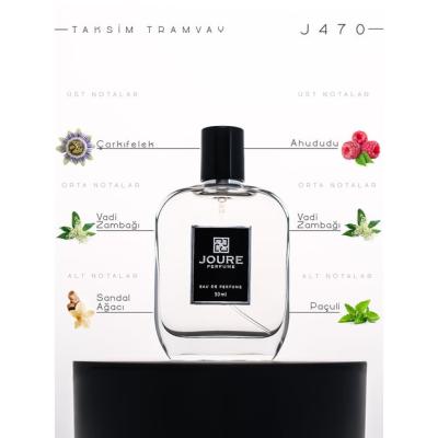 JOURE J470 - MEYVELİ PUDRALI TATLI KOKULU 50ML KALICI EDP UNISEX PARFÜM