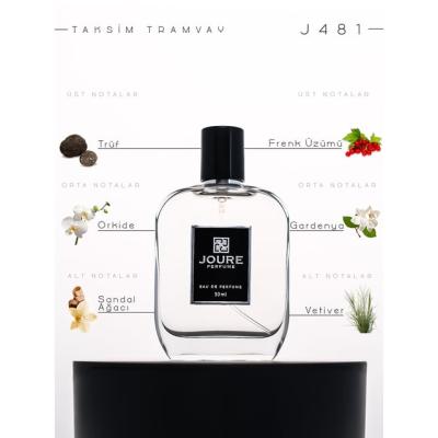 JOURE J481 PARFÜM - SICAK BAHARATLAR ODUNSU TATLI AMBER PAÇULİ KOKULU 50ML KALICI EDP UNISEX PARFÜM