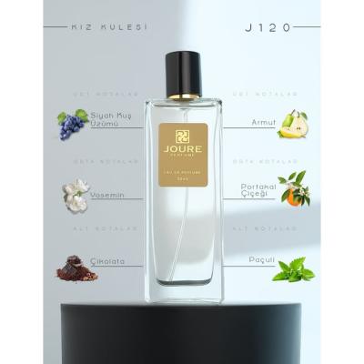 JOURE PERFUME J120 PAÇULİ MEYVELİ TATLI VANİLYA KOKULU 50ML KALICI EDP KADIN PARFÜM
