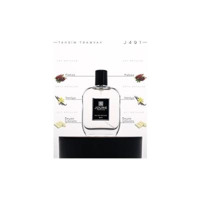 JOURE PERFUME Joure J491 Kakao Vanilya Beyaz Çikolata Kokulu 50 ml Kalıcı Edp Unısex Parfüm
